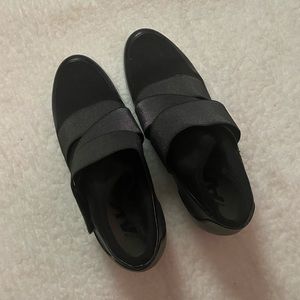 Anne Klein Black Velcro Shoes - Brand new, never worn